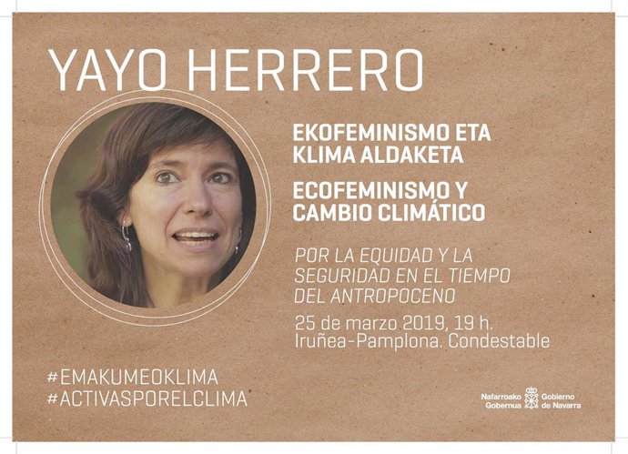 La experta en ecofeminismo Yayo Herrero ofrece este lunes una conferencia dentro