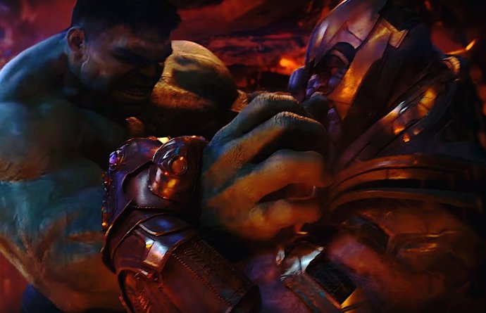 Vengadores Endgame: ¿Confirmada la revancha entre Hulk y Thanos?