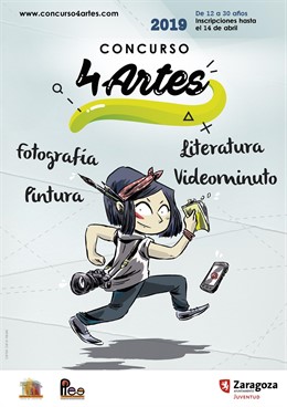 Zaragoza.- Arranca la sexta edición el concurso 4Artes con la incorporación de l