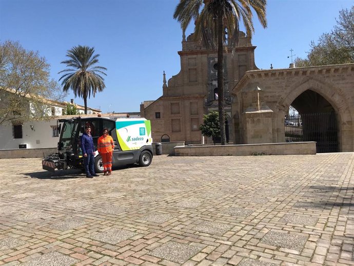 Córdoba.- Sadeco incorpora una nueva baldeadora a su flota de vehículos
