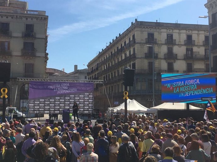 28A.- Paluzie (ANC) Critica Las Actuaciones De Mossos Con Los Lazos Y Pide Expli