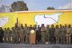 Las FDS celebran en ceremonia oficial su victoria contra el último reducto de Estado Islámico en Siria