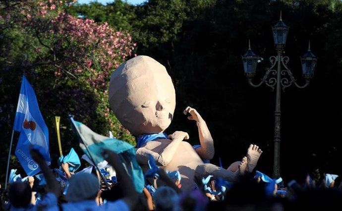 Argentina.- Manifestaciones provida en varias ciudades de Argentina
