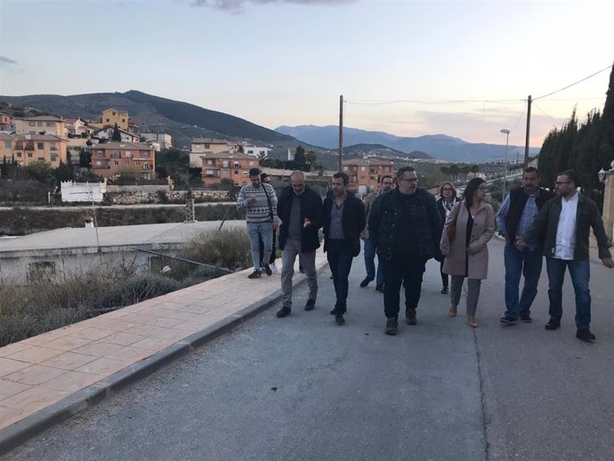 Jaén.- Millán (PSOE) apoya a vecinos de La Manseguidilla y apela a la seguridad 