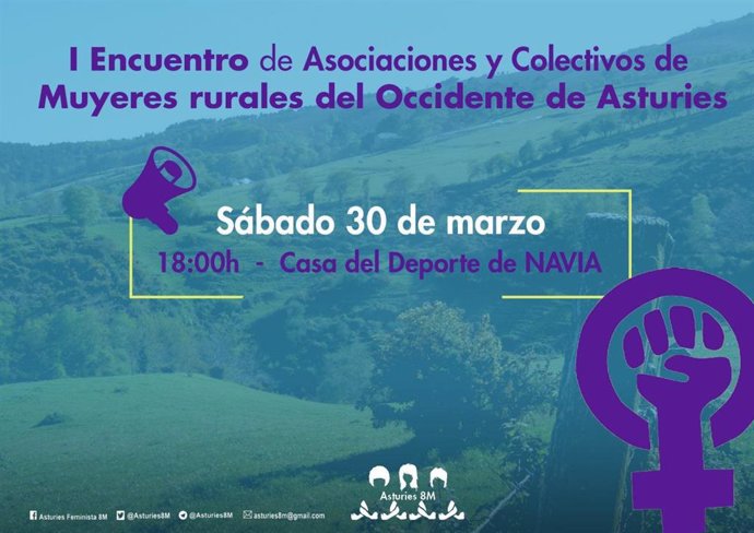 Rural.- Navia acogerá el I Encuentro de Asociaciones y Colectivos de Mujeres rur