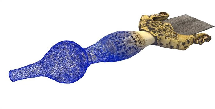 DIGITALIZAN EN 3D LA ESPADA DE UN CAUDILLO HISPANOMUSULMÁN 