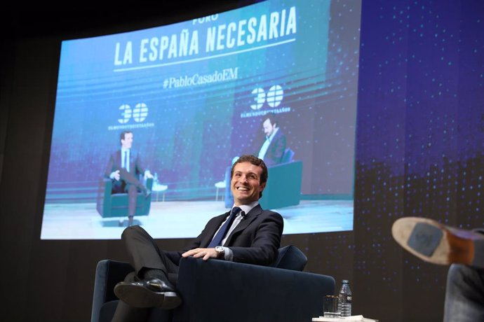 Celebración del Foro La España necesaria organizado por el periódico El Mundo