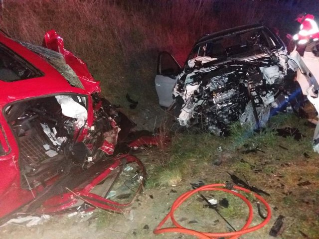 Sucesos.- Muere un vecino de Artajona en un accidente de tráfico en la N-121 cer