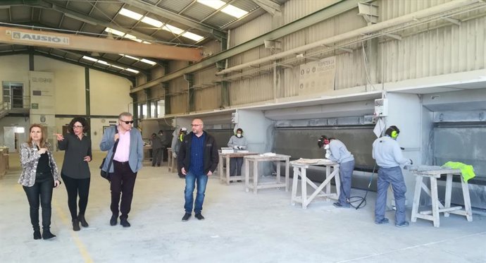 Almería.-La Escuela del Mármol impartirá cinco itinerarios formativos para 90 pe