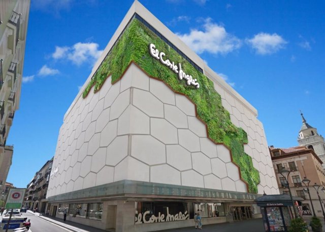 Valladolid instalará la primera fachada "vegetal" de España en un centro comerci