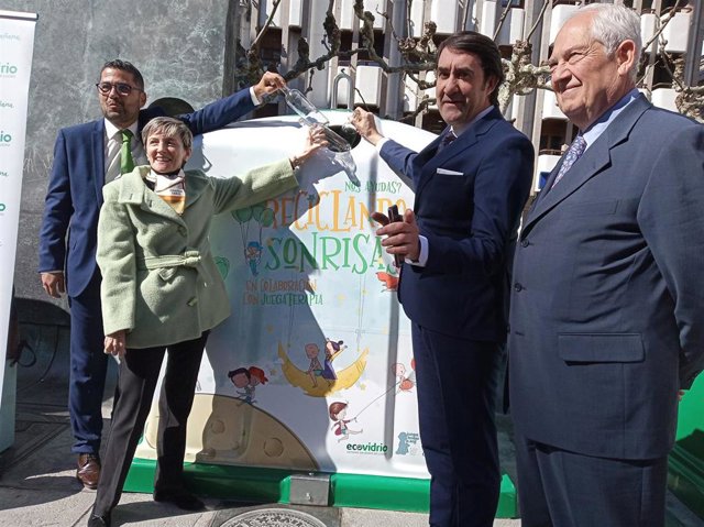 El reciclaje de vidrio en CyL alcanza los 20,6 kilos recogidos por persona, por 