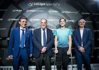 Tebas: "LaLaLigaSportsTV es para que el deporte español esté a la vanguardia, que nadie lo estropee"