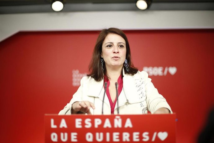 Rueda de prensa del PSOE sobre actualidad política