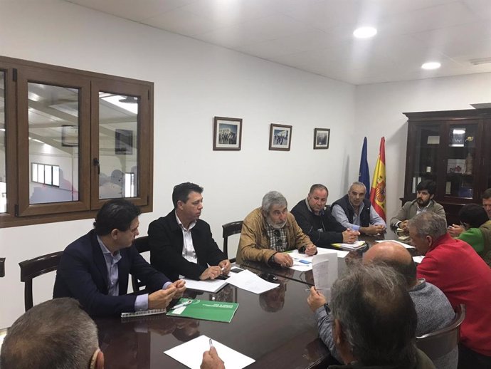 Cádiz.- El delegado de Agricultura sigue su ronda de reuniones con el sector agr