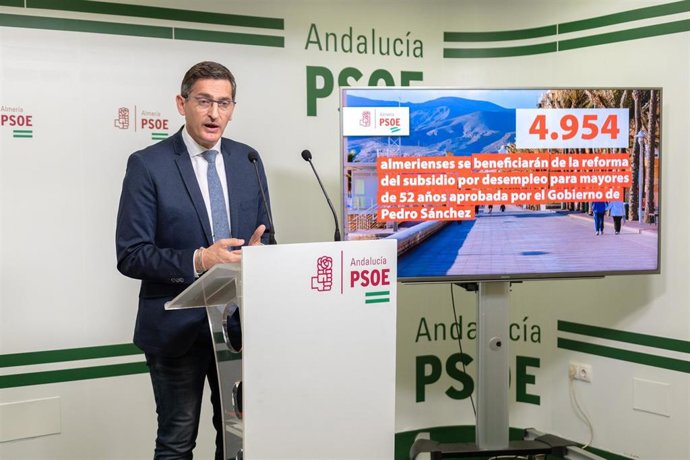 Almería.-28A.-PSOE destaca que 5.000 almerienses se beneficiarán de la recuperac