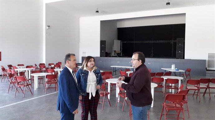 Zaragoza.- Sánchez Quero visita el nuevo espacio cultural de San Mateo de Gálleg