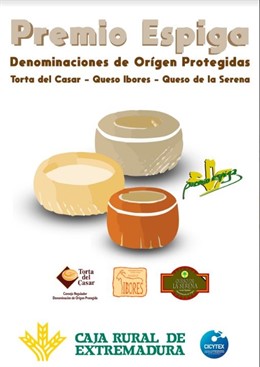 Caja Rural de Extremadura entrega este martes sus I Premios Espiga Queso D.O.P