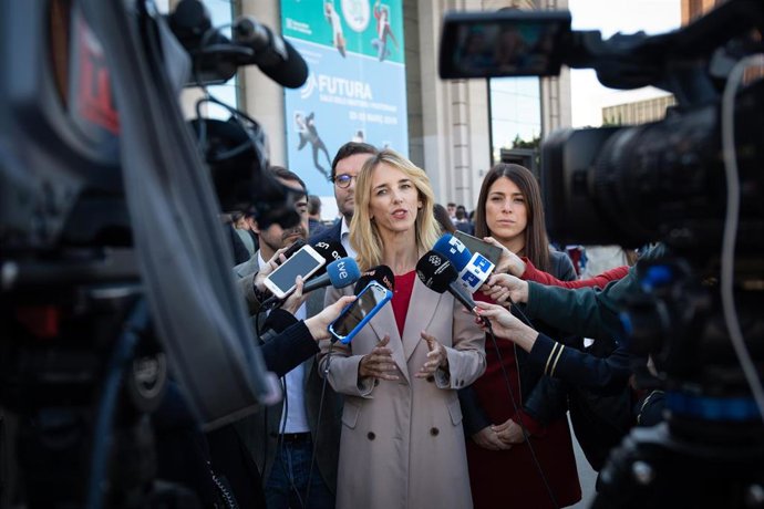 La cabeza de lista del PP por Barcelona a las elecciones generales, Cayetana Álv