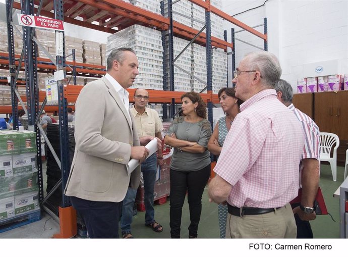 CádizAlDía.-Diputación aumenta su colaboración con los bancos de alimentos de Cá