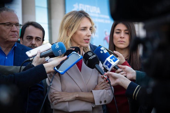 La cabeza de lista del PP por Barcelona a las elecciones generales, Cayetana Álv