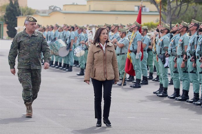 La ministra de Defensa, Margarita Robles, visita la base 'Álvarez de Sotomayor' 