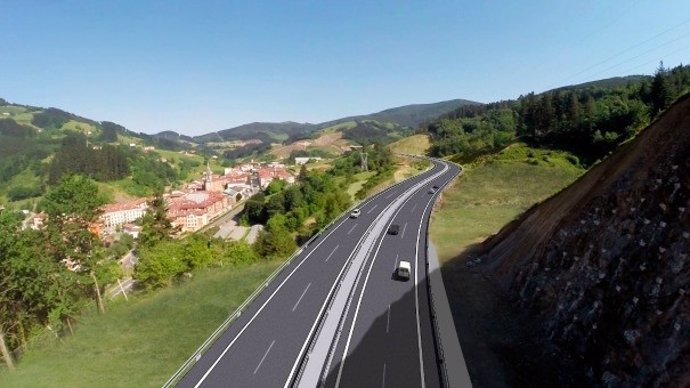 La nueva autovía de Deskarga se abrirá el próximo martes tras 25 meses de obras 