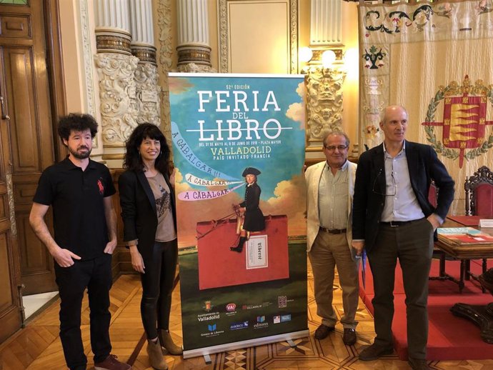 Nativel Preciado pregonará la 52 Feria del Libro de Valladolid, que tendrá a Fra