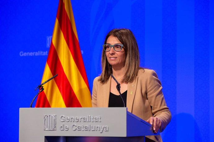 Rueda de prensa del Govern de la Generalitat tras el Consell Executiu