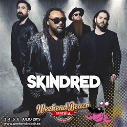 Málaga.- Weekend Beach Festival confirma al grupo galés de metal rock Skindred