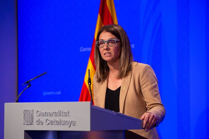 Roda de premsa del Govern de la Generalitat després del Consell Executiu