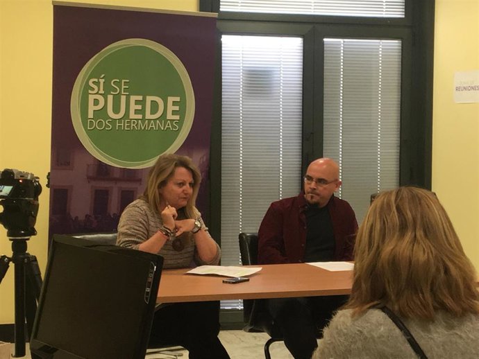 Sevilla.- 26M.-Los ediles de Sí Se Puede Dos Hermanas concurren a las municipale