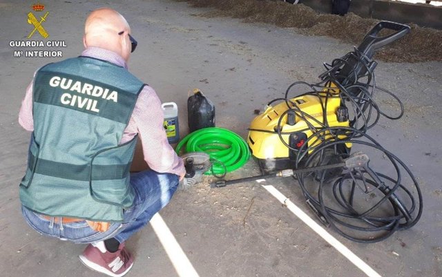 Sucesos.-Detenido por sustraer herramientas y gasóleo en una explotación del Órb