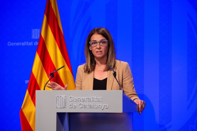 Roda de premsa del Govern de la Generalitat després del Consell Executiu