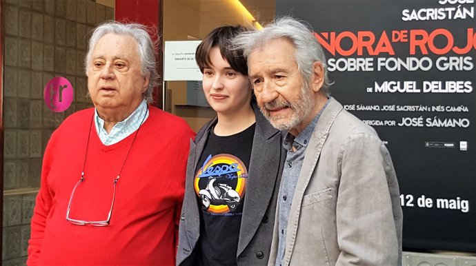 José Sacristán debutar al Teatre Romea amb el seu primer monleg, 'Señora de rojo sobre fondo gris'