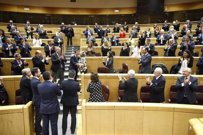 Reunión del grupo popular en el Senado