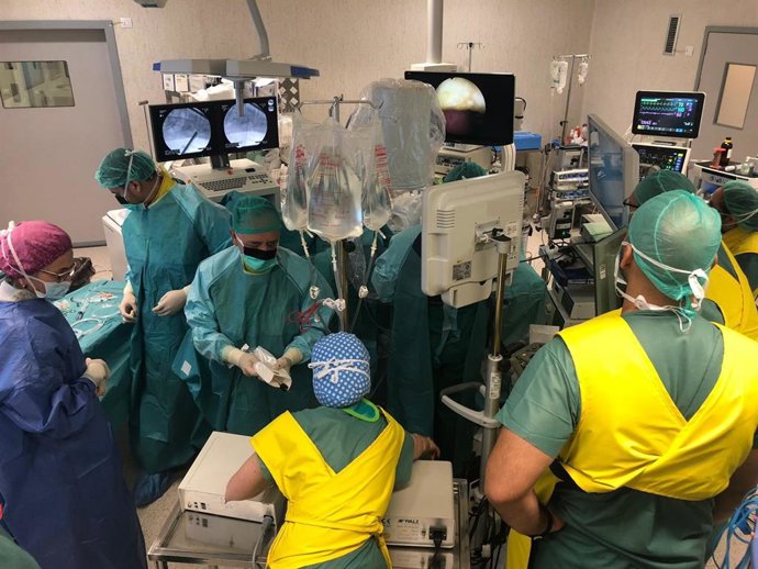 Granada.- El Hospital Universitario San Cecilio incrementa su actividad en su pr