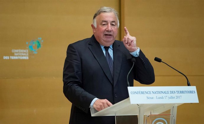 El presidente del Senado francés, Gérard Larcher
