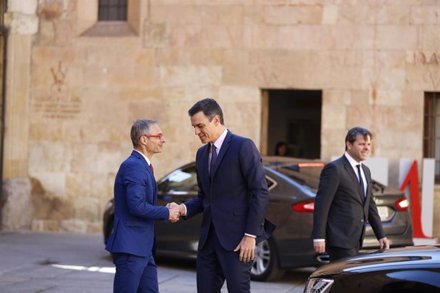 Pedro Sánchez visita Salamanca