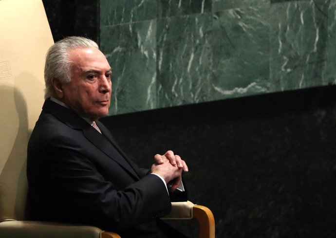El expresidente brasileño Michel Temer, a la espera de prisión preventiva en Río