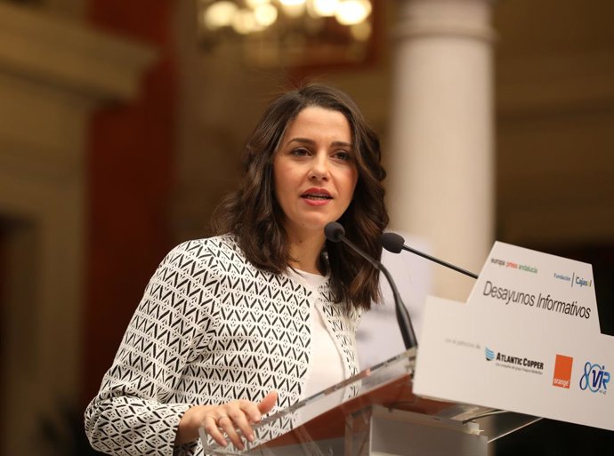 28A.- Av.- Arrimadas: "Si Podem Formar Un Govern De Coalició Amb El PP Lide