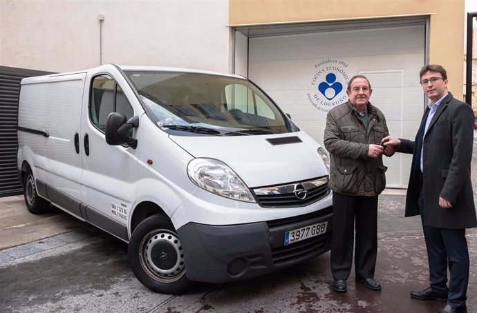 Mercadona ha donado una furgoneta a la Cocina Económica de Logroño