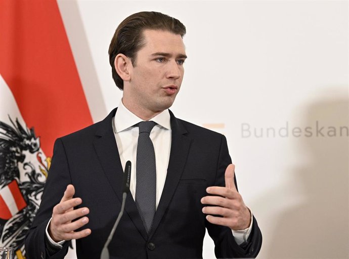 Austrian cabinet press conference in Vienna