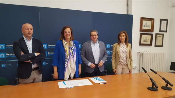 Diputación de Palencia y Cámara de Comercio impulsan un plan para elevar la expo