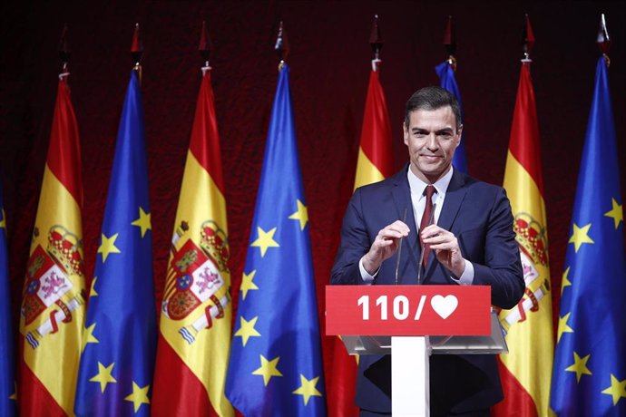Pedro Sánchez presenta las 110 principales medidas del programa electoral del PS