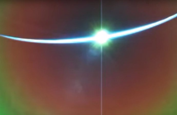 VÍDEO La sonda Beresheet capta un insólito amanecer en ruta a la Luna