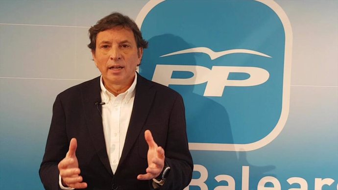 El candidato del PP al Ayuntamiento de Palma, Mateu Isern