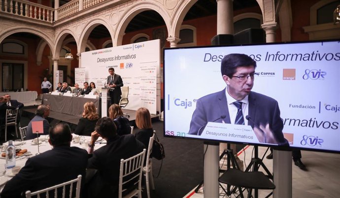 Desayunos informativos de Europa Press Andalucía. La por la portavoz nacional de