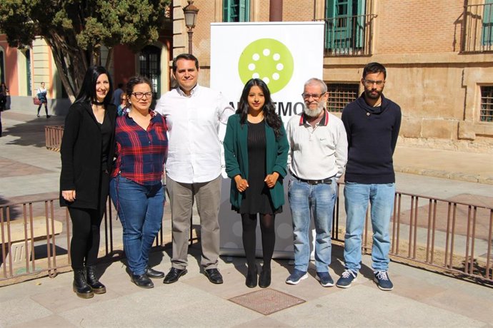 Cambiemos Murcia presenta la candidatura "más joven, rebelde y con más experienc