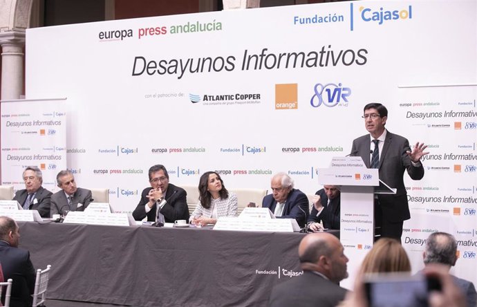 Desayunos informativos de Europa Press Andalucía. La por la portavoz nacional de
