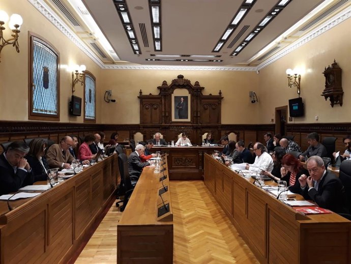 Gijón.- El Pleno aprueba una Declaración Institucional a favor de un Estatuto de